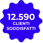 12.590 Clienti soddisfatti